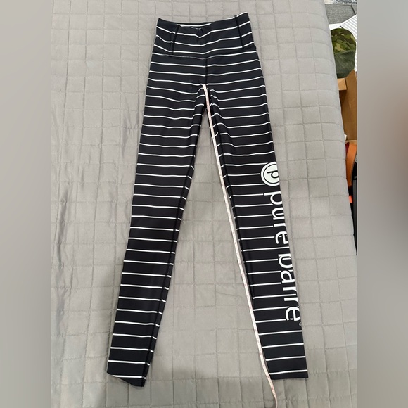 Pure Barre Black and White Leggings - Picture 1 of 4
